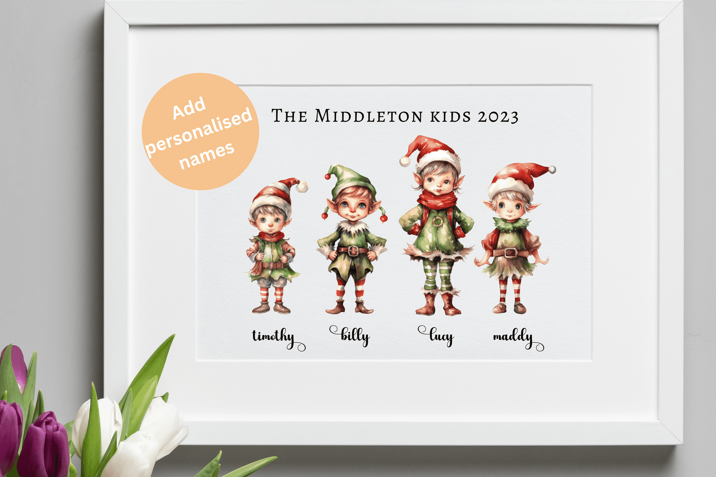 My little Christmas Elves - Two Little Giggles