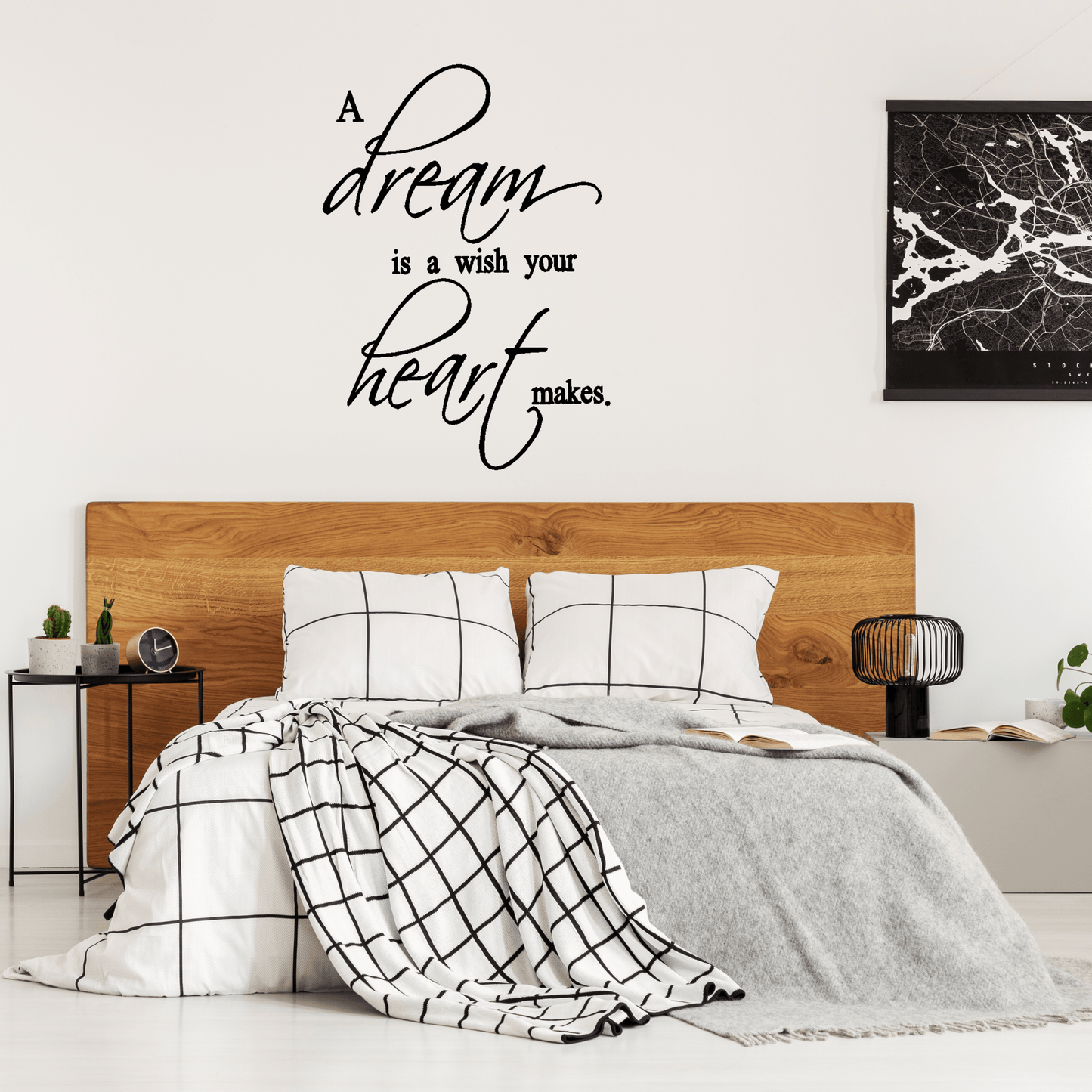 A Dream is a Wish Your Heart Makes Wall Decal - Two Little Giggles