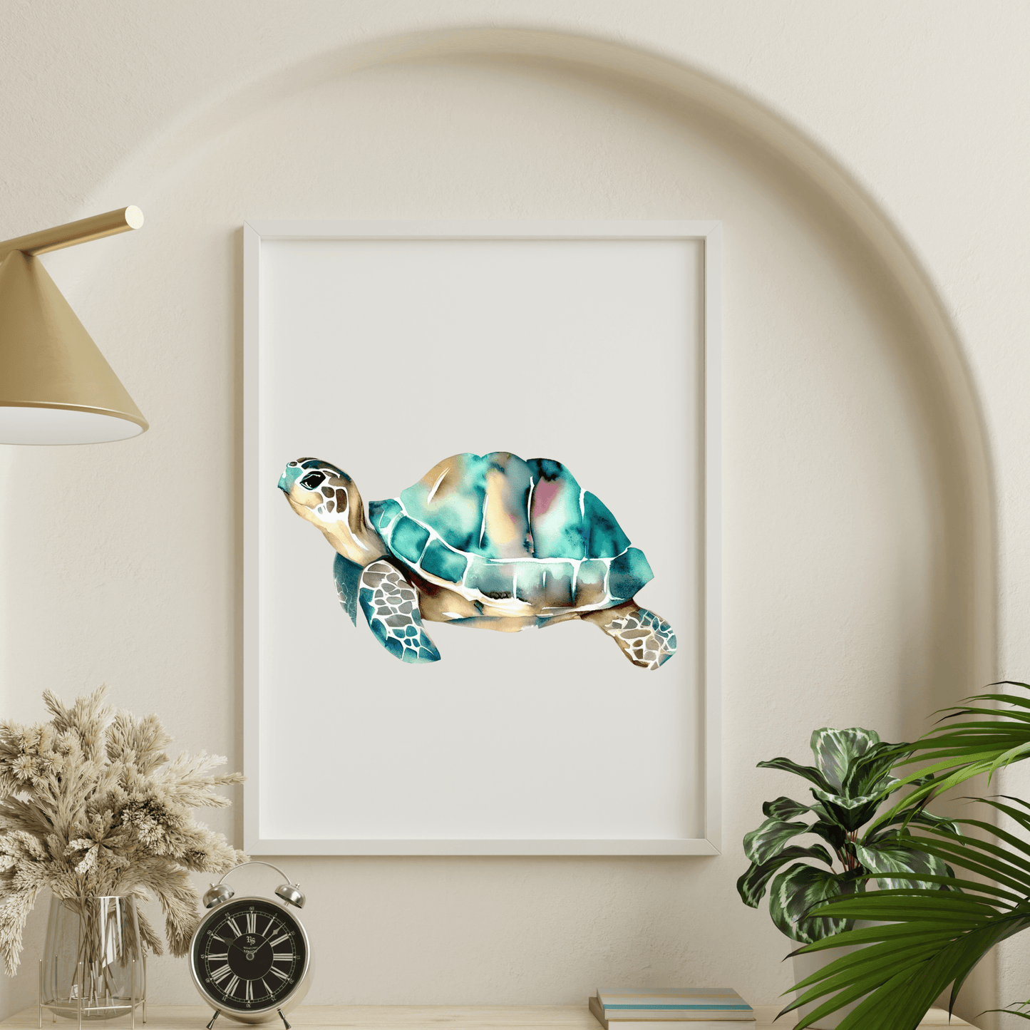 Digital Print Turtle - Two Little Giggles