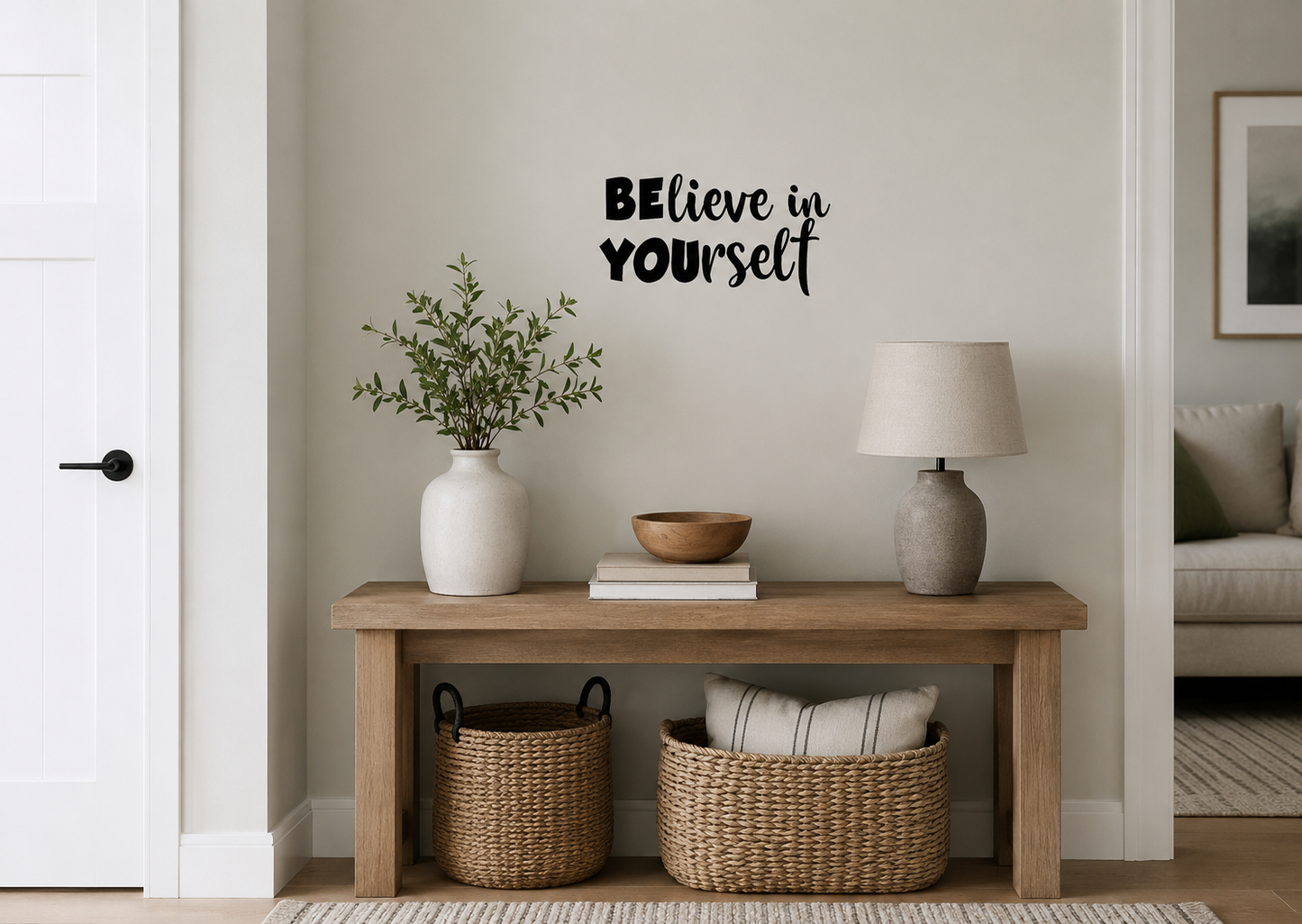 Believe in Yourself Wall Decal -Be You