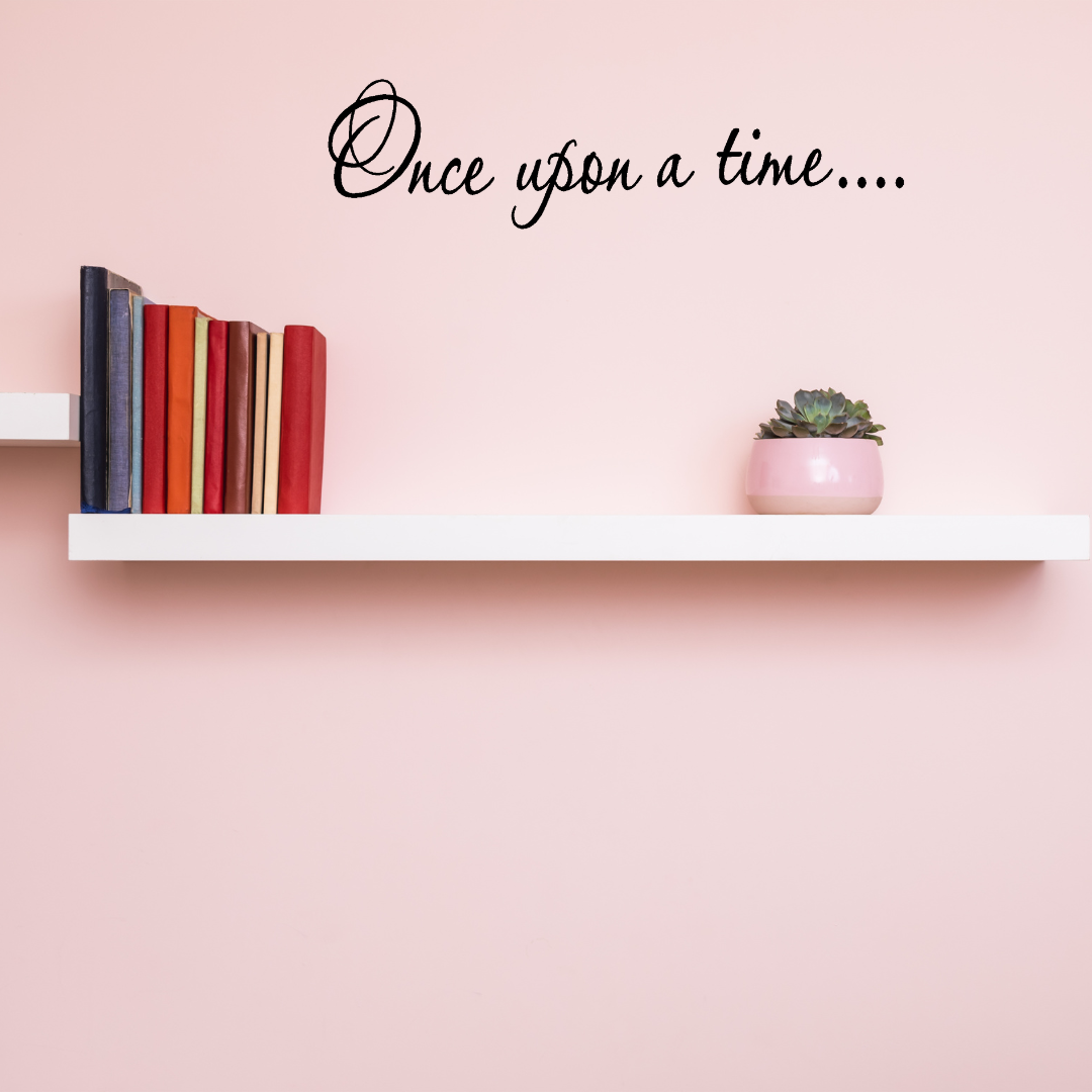 Once upon a time wall decal