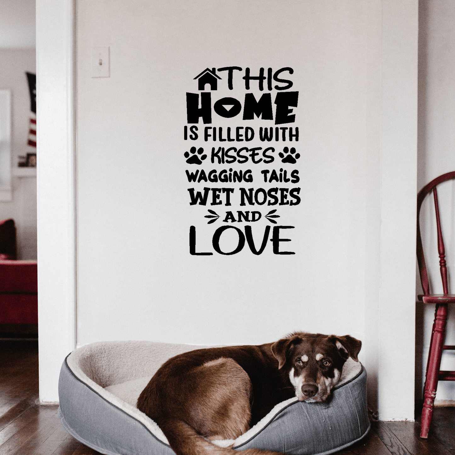 Wagging Tails Wall Decal - Two Little Giggles