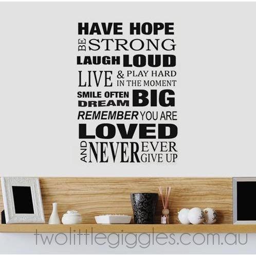 Have Hope - Two Little Giggles