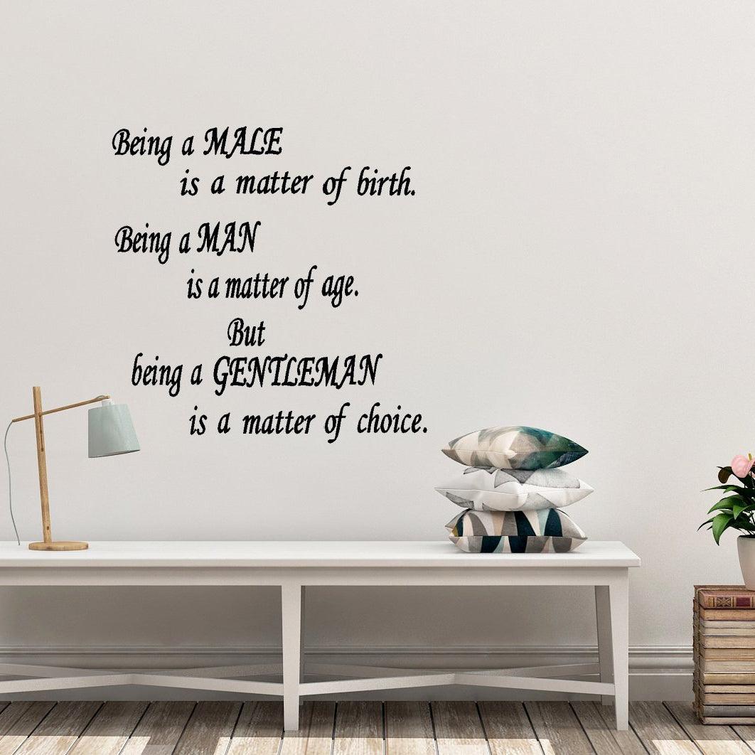 Being a Gentlemen - Two Little Giggles