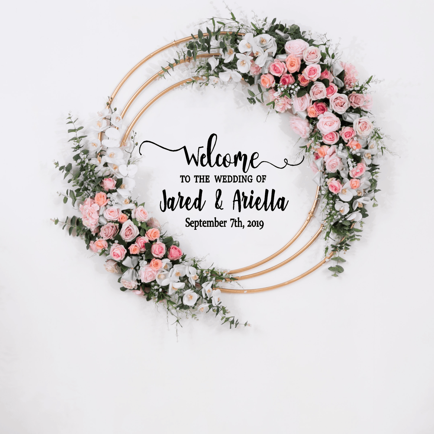 Wedding Decal - Two Little Giggles