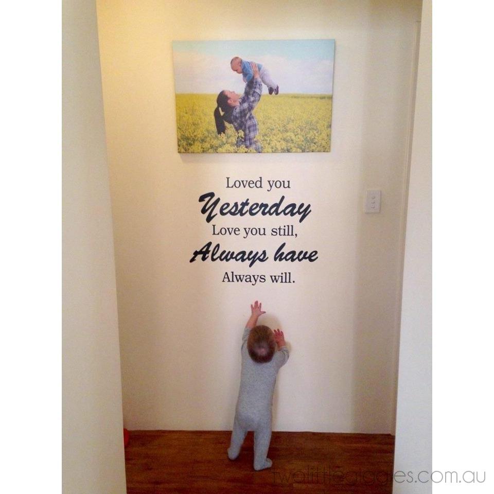 Loved You Yesterday - Two Little Giggles