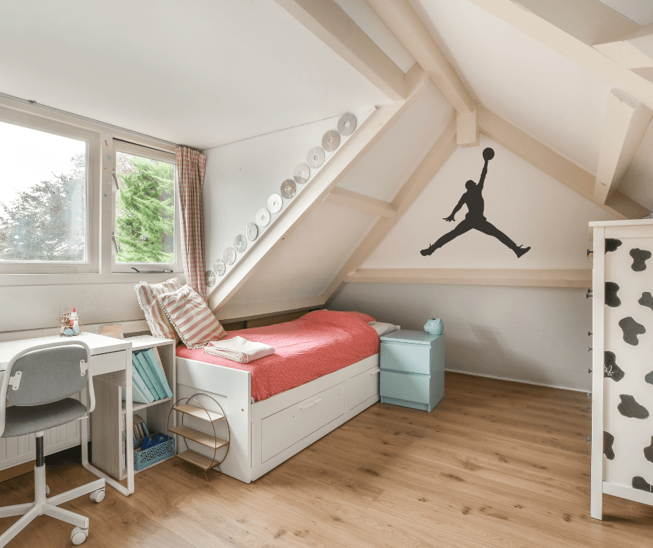 Basketball Silhouette Decal - Two Little Giggles