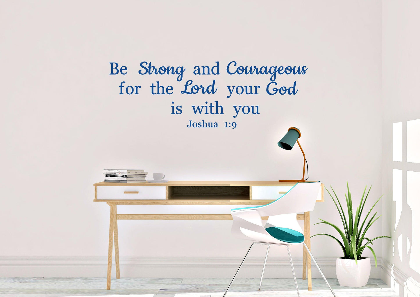 Courageous wall decal - Two Little Giggles