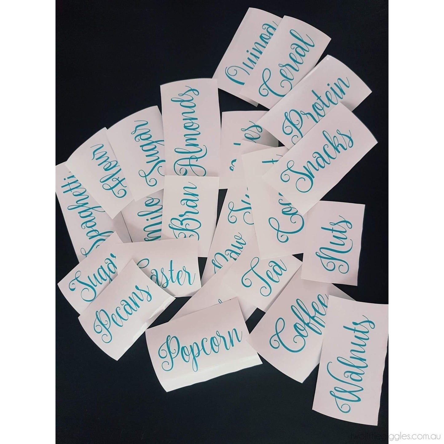 Kitchen Pantry Labels - Two Little Giggles