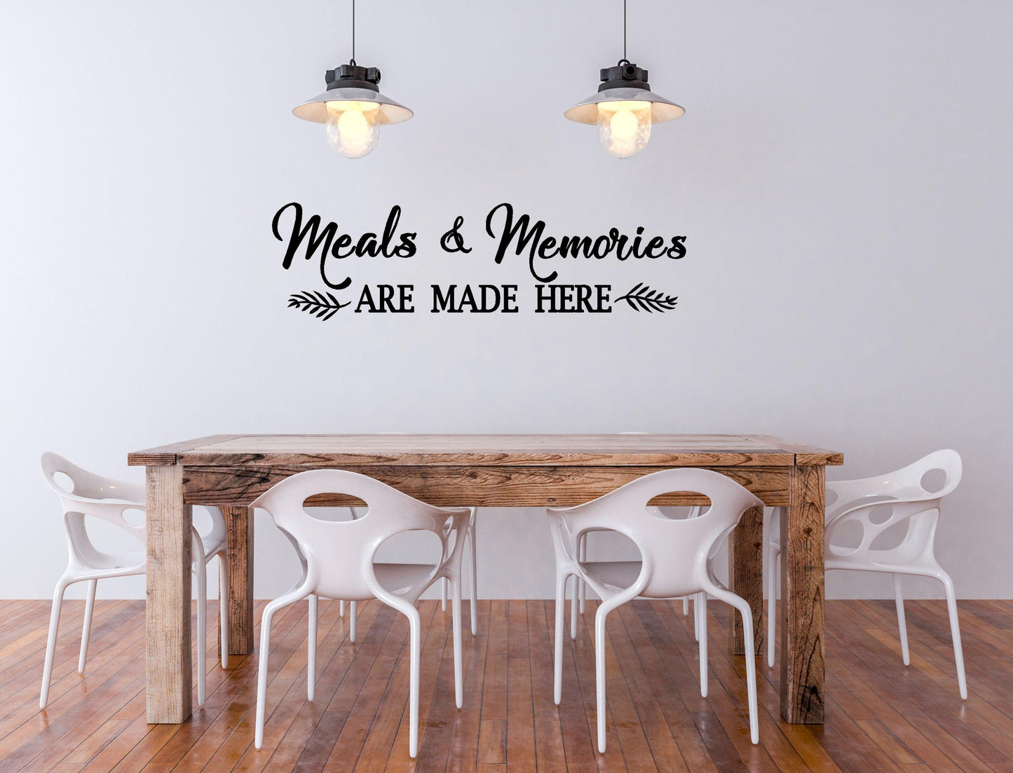 Meals and Memories Wall Decal - Two Little Giggles