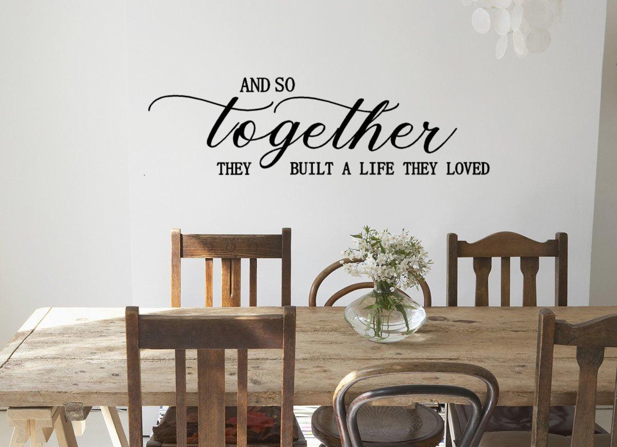 Together Wall Quote - Two Little Giggles