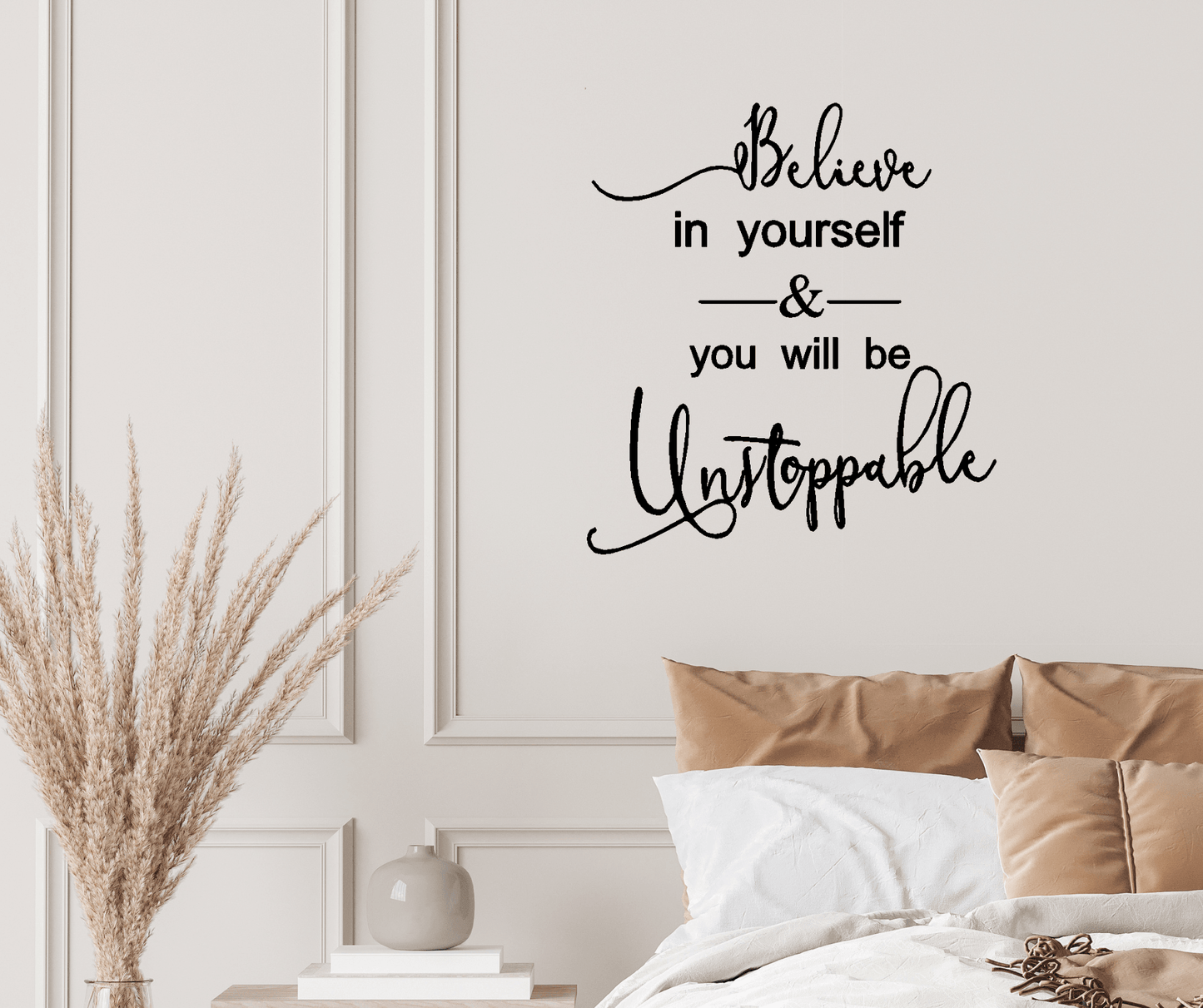 Believe you are Unstoppable Wall Decal - Two Little Giggles