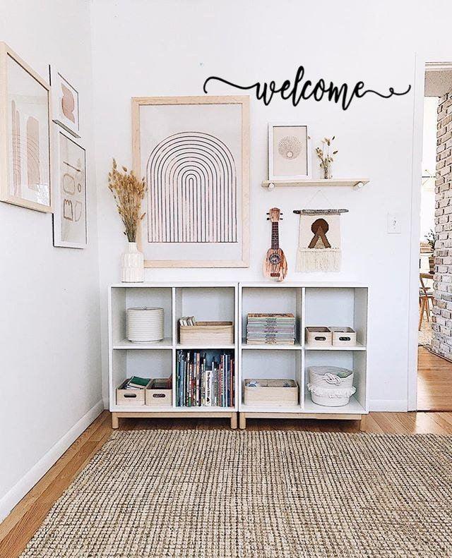 Welcome wall decal - Two Little Giggles