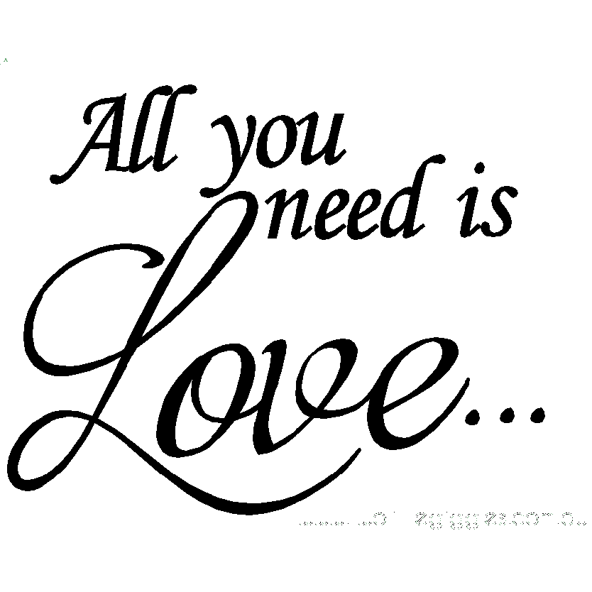 All you need is love - Two Little Giggles