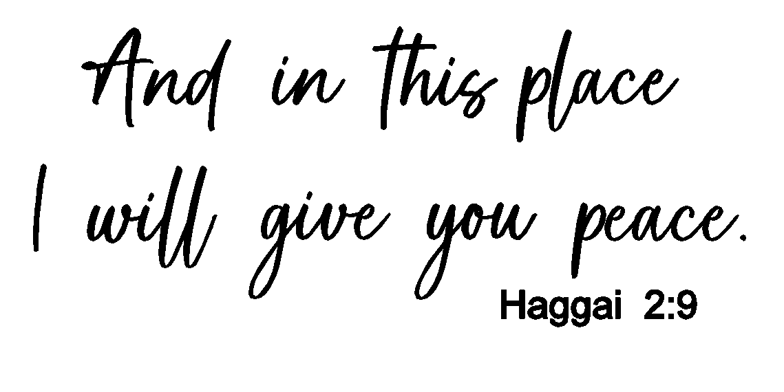 In this place Wall Decal Sticker Quote - Two Little Giggles