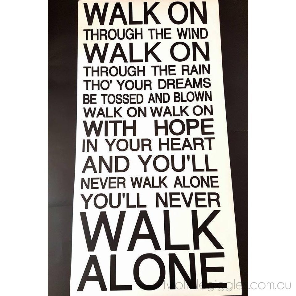 Liverpool Walk On - Two Little Giggles