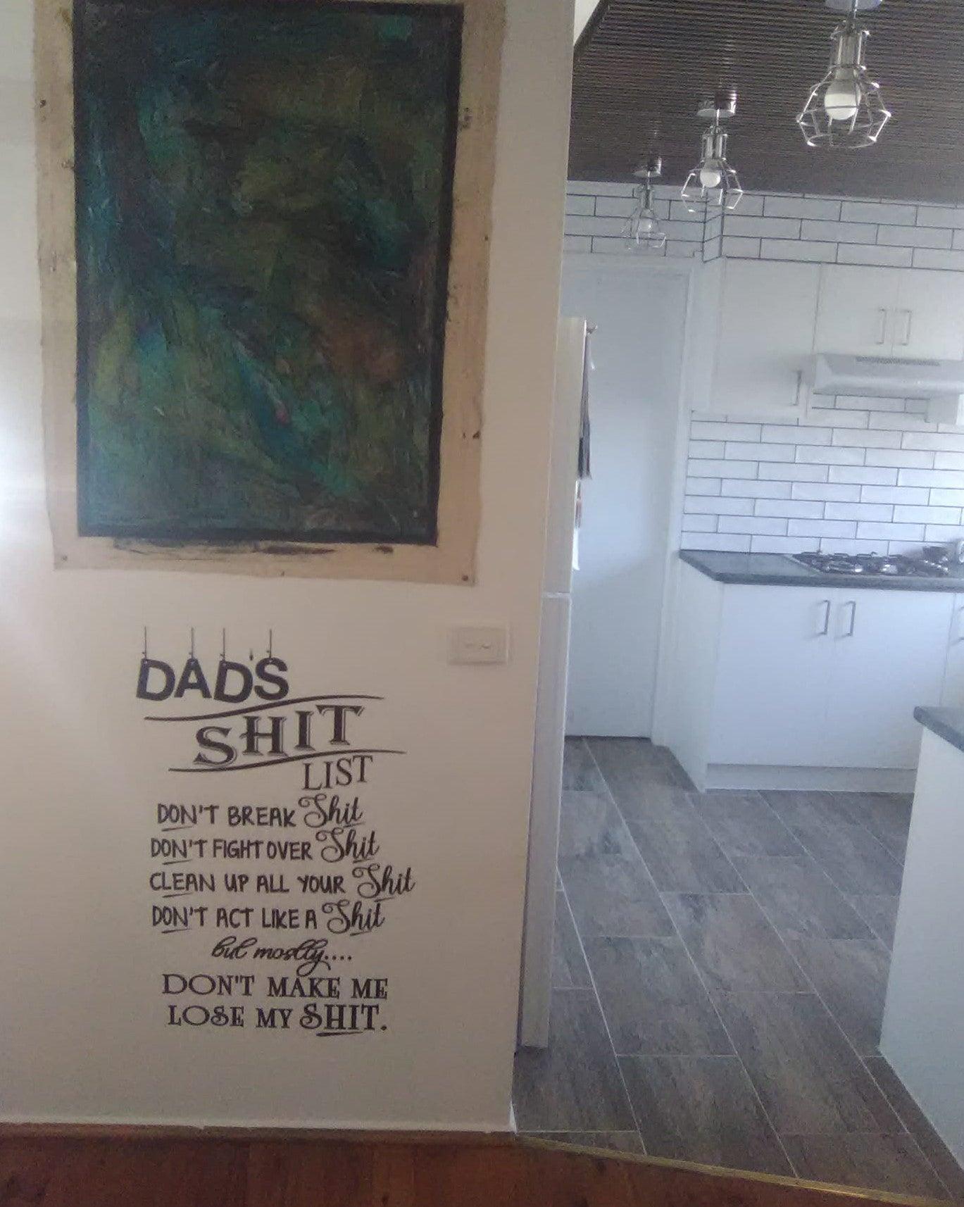 Mum's List Decal - Two Little Giggles