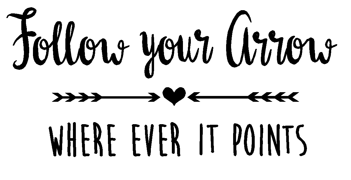 Wall Decal - Follow your arrow - Two Little Giggles