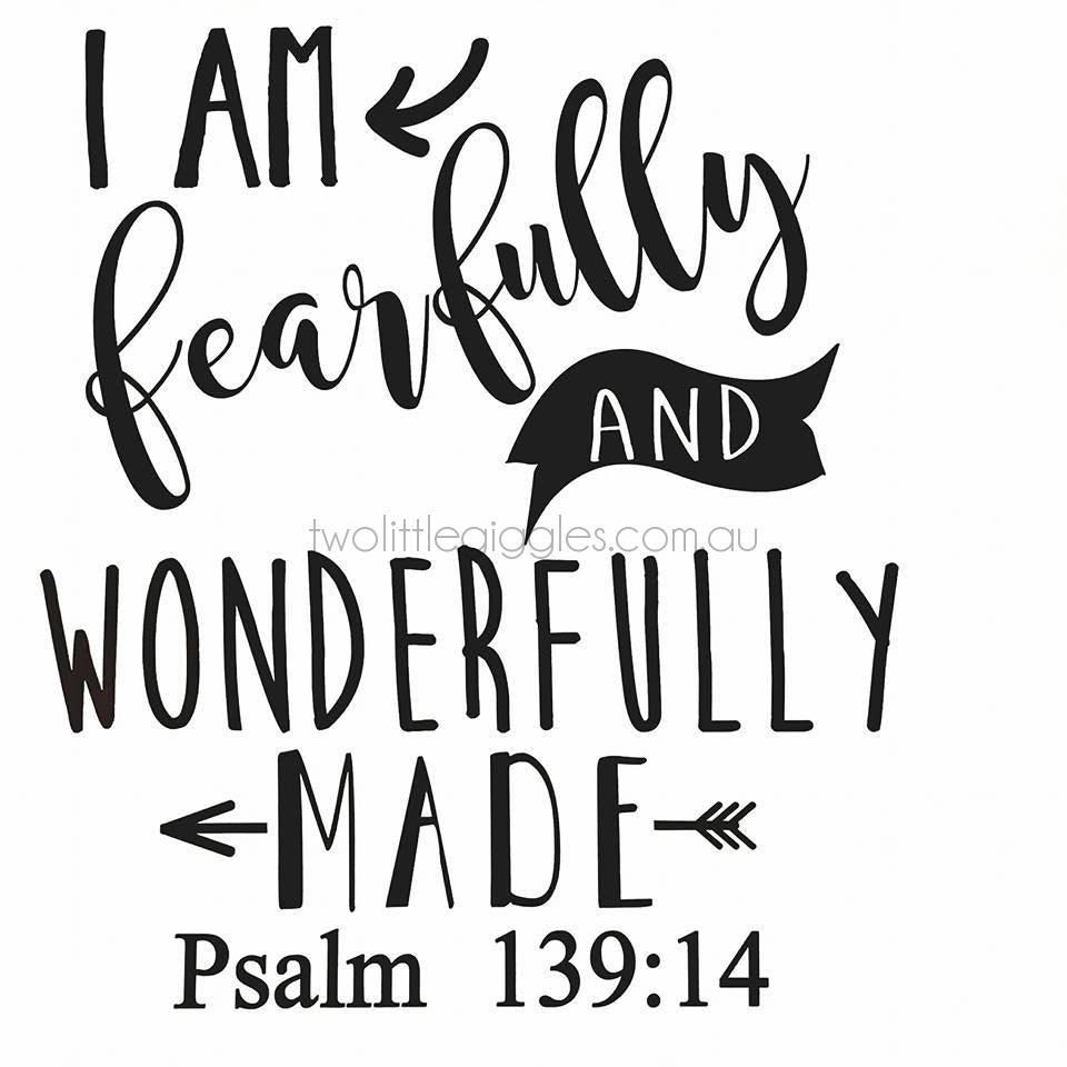 Fearfully and Wonderfully Made - Two Little Giggles