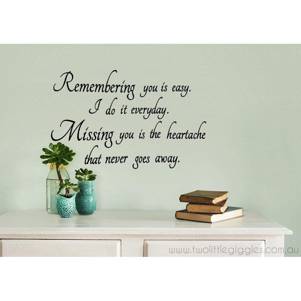 Remembering You - Two Little Giggles