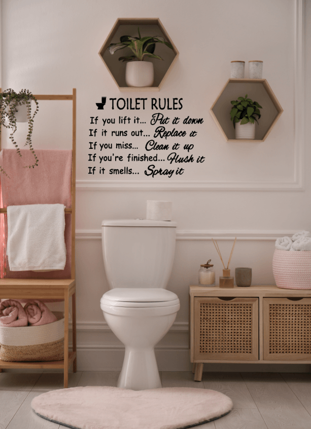 Toilet Rules - Two Little Giggles