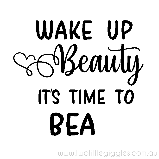 Wake up Beauty - Two Little Giggles