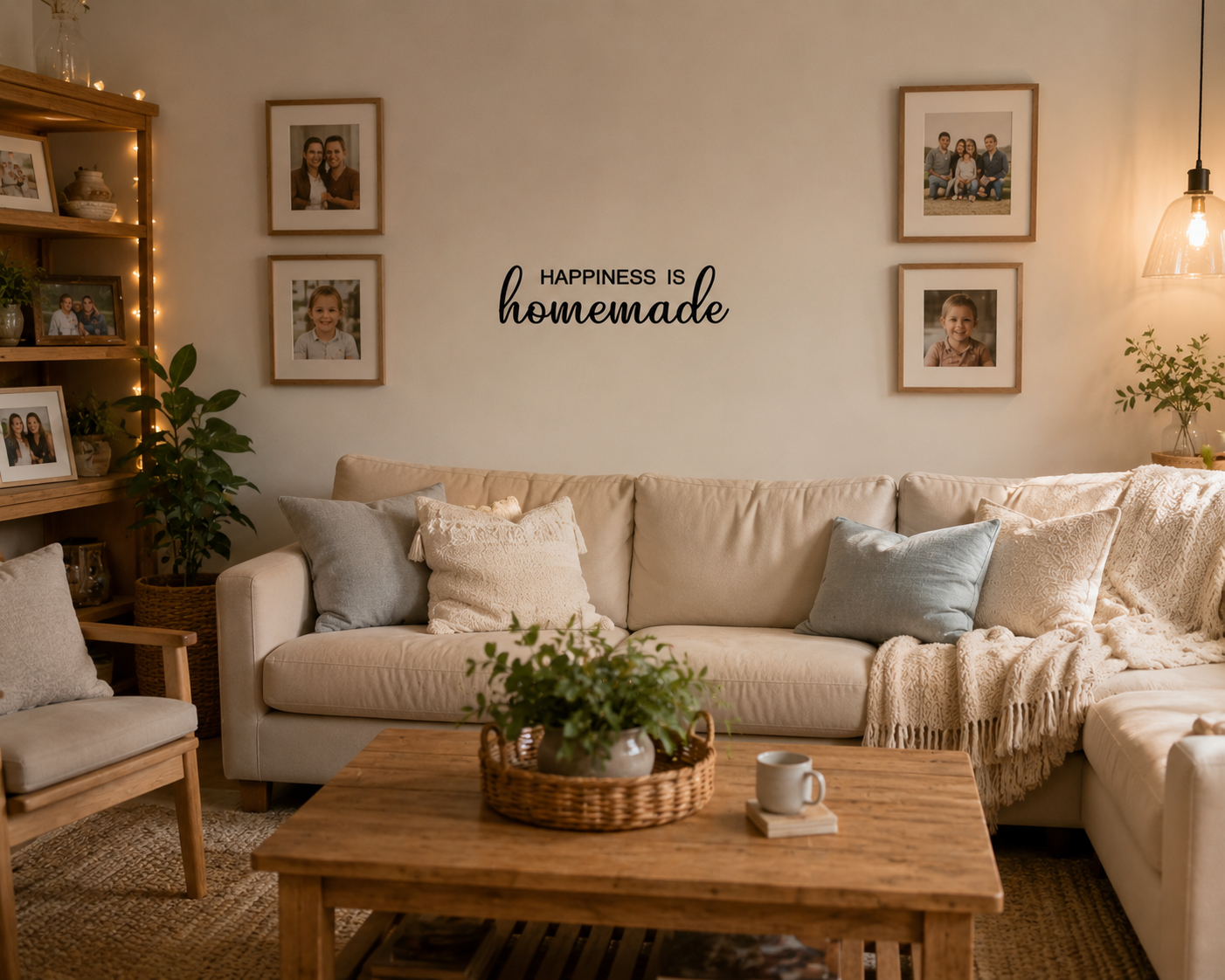 Happily is Homemade Wall Sticker