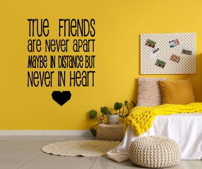True Friends Wall Decal