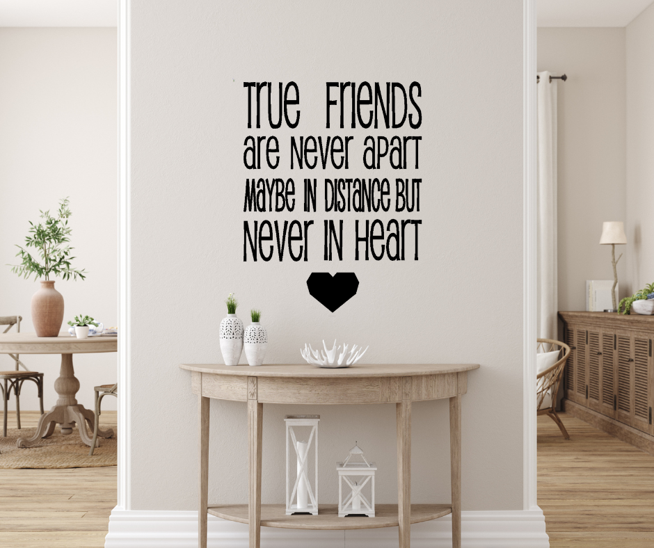 True Friends Wall Decal