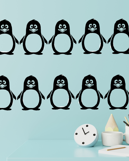 Penguins Wall Stickers for Kids Room