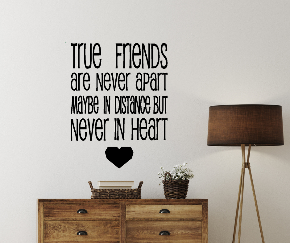 True Friends Wall Decal