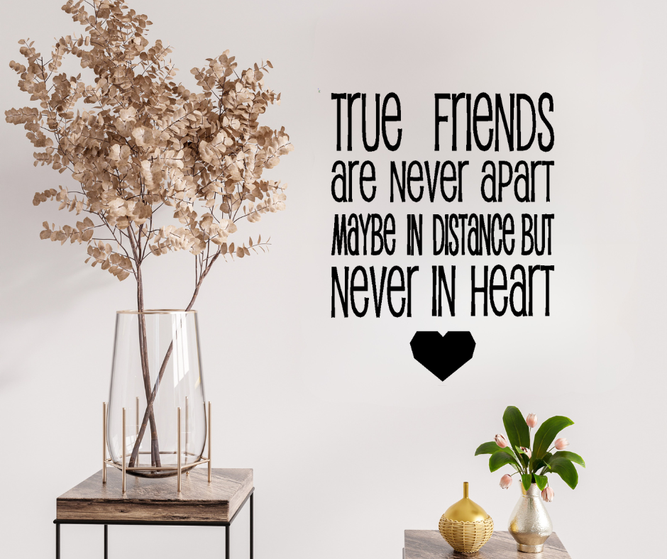 True Friends Wall Decal