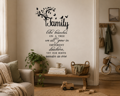 Family Like Branches Wall Decal