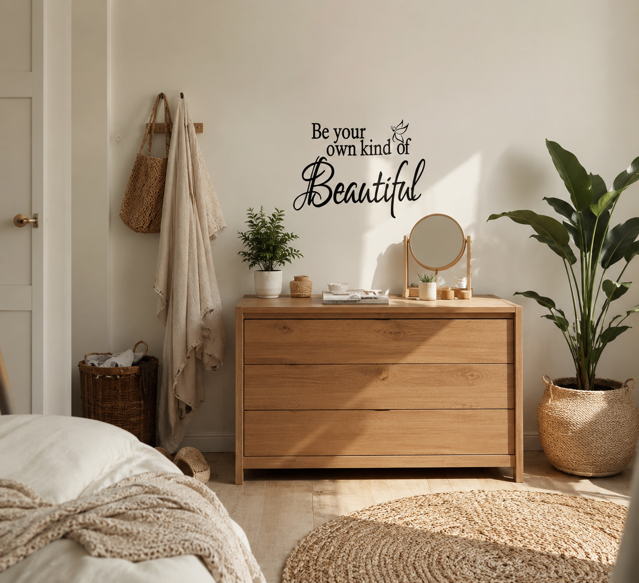 Be your own kind of Beautiful and Butterfly Decal