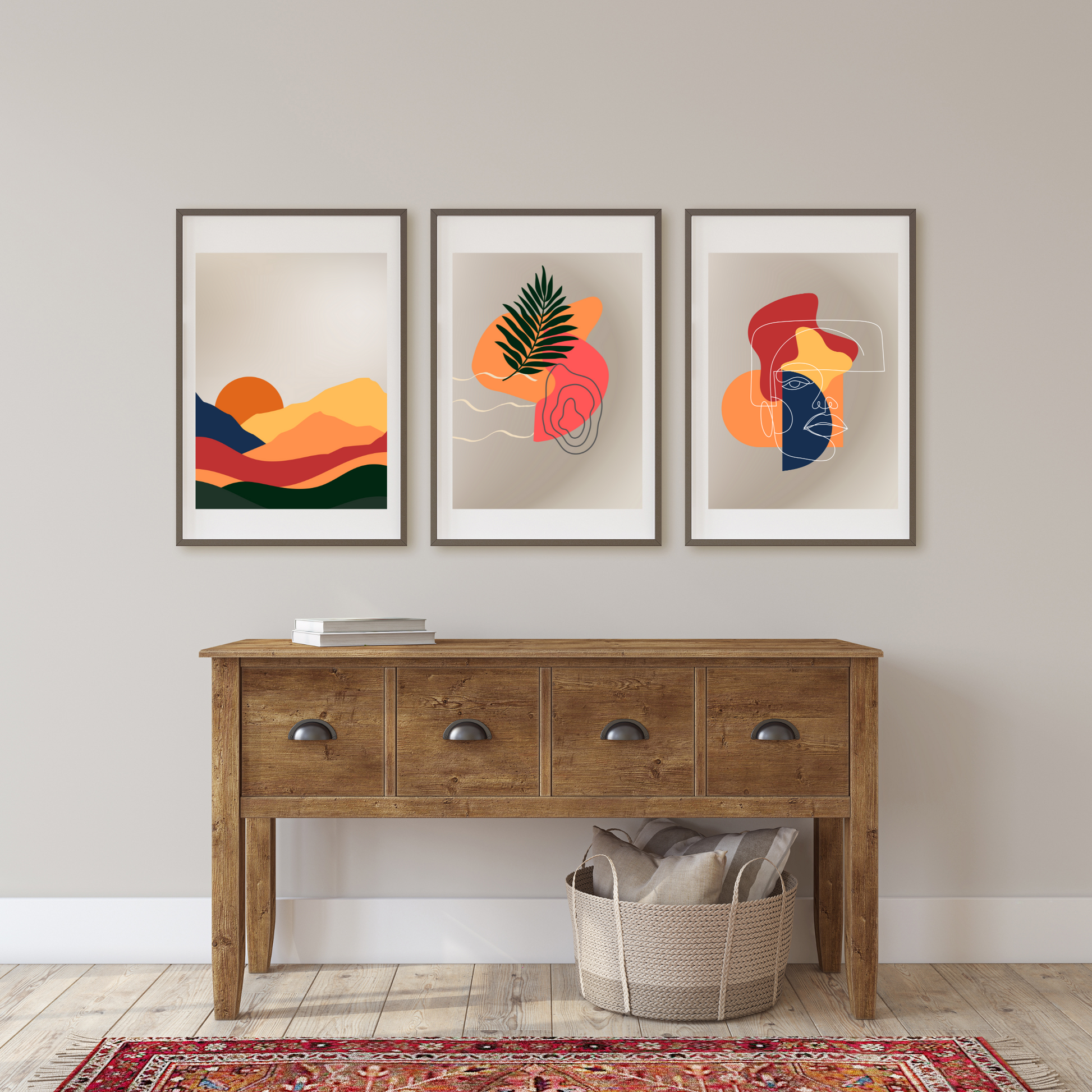 Boho Dreams set of 3 digital prints Two Little Giggles Downloadable Prints