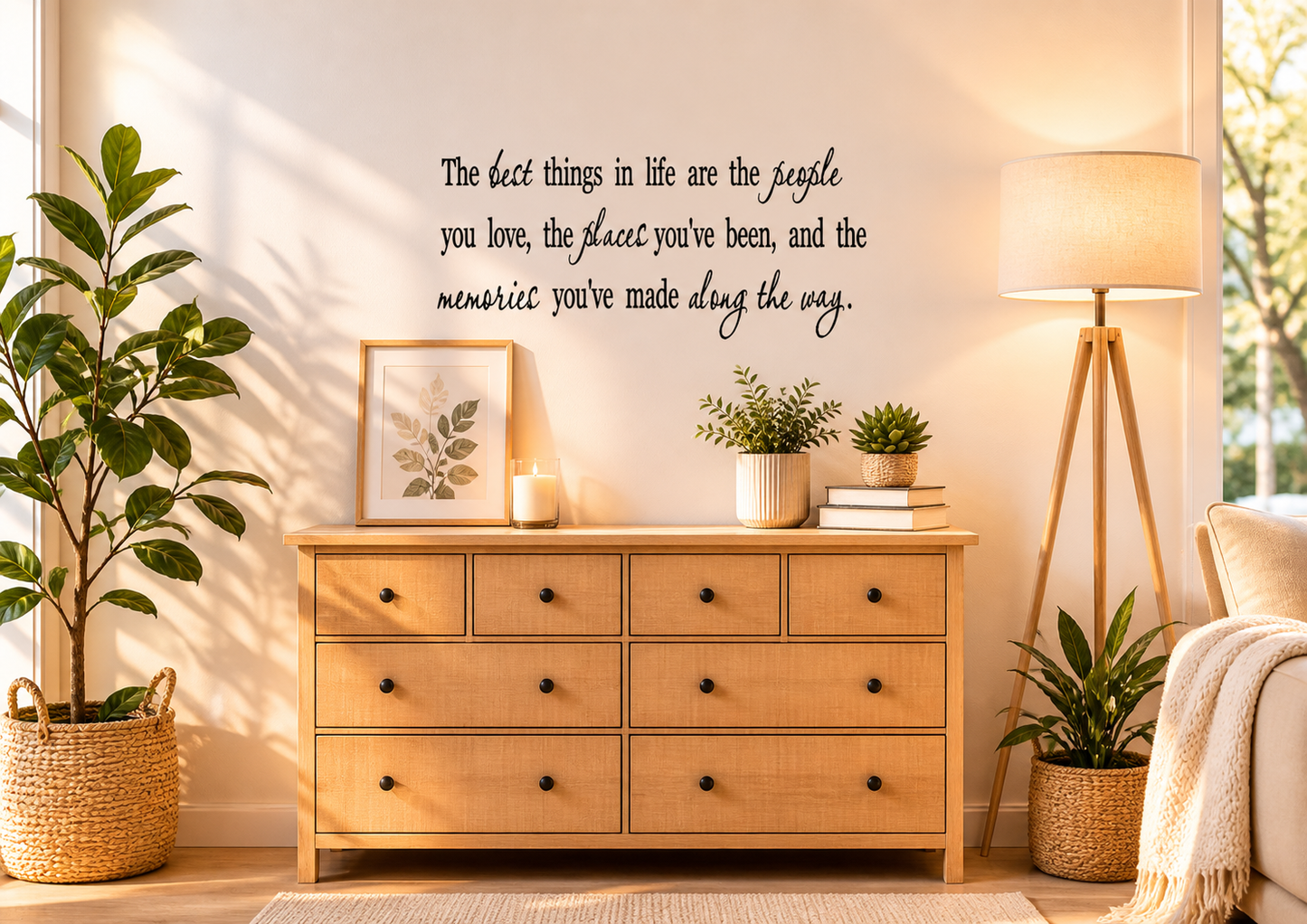A Beautiful Life Wall Decal