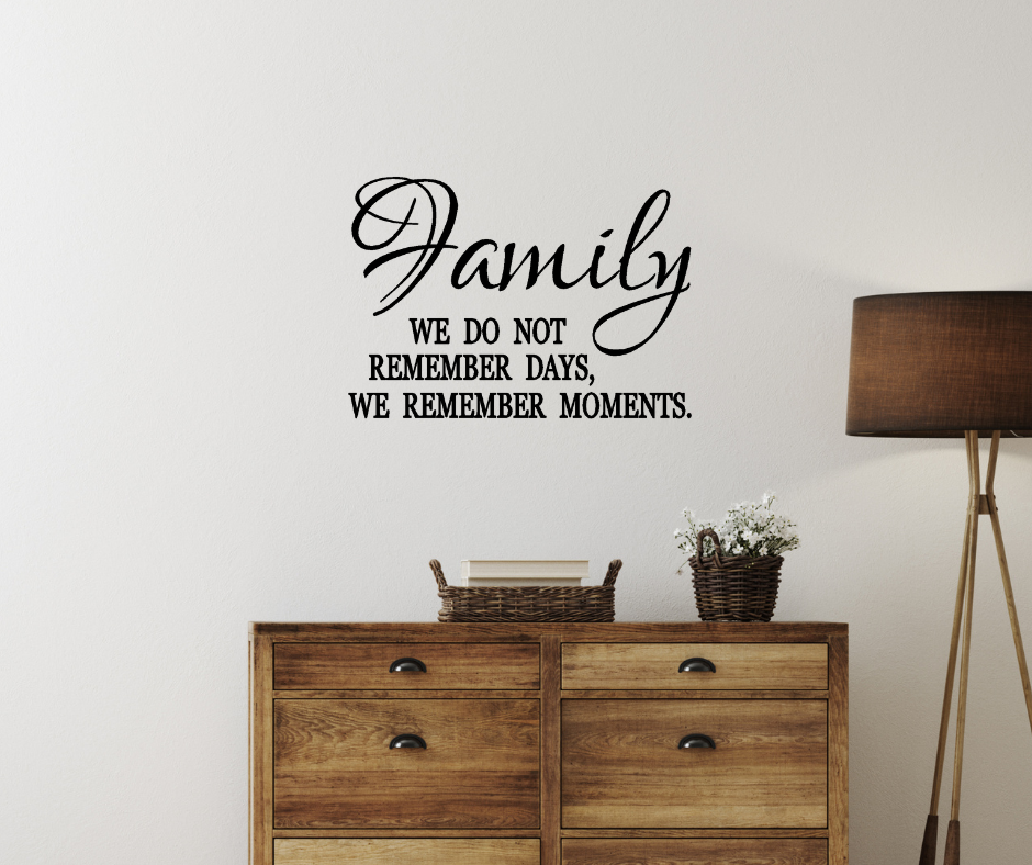 Family Moments Wall Decal Two Little Giggles 