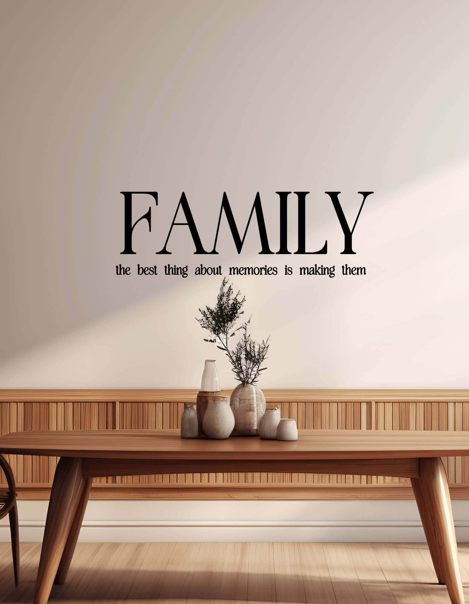 Family - The best thing about memories is making them Wall Decal - Two Little Giggles