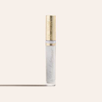ShadowSense Eyeshadow NZL in a slender clear tube with pale lavender shimmer and a decorative gold cap