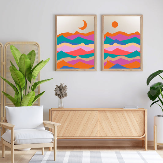Sunset Dreams Digital Print Set