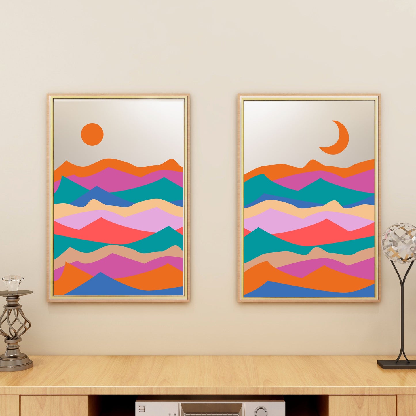 Sunset Dreams Digital Print Set Two Little Giggles