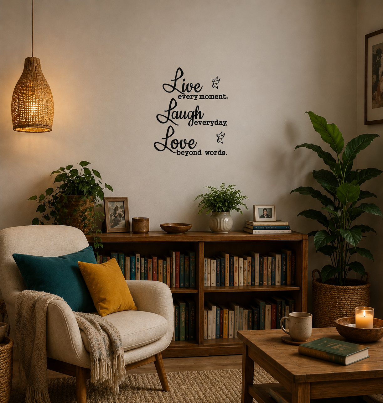 Live Laugh Love Decal
