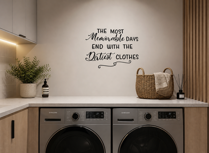 The most memorable days wall sticker