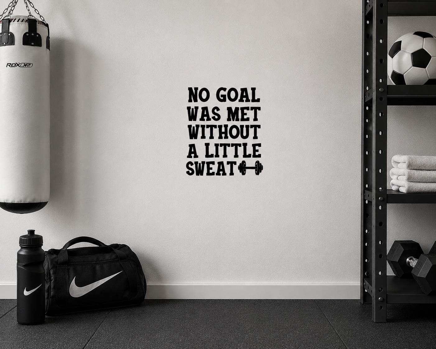 No goal was met Wall Decal