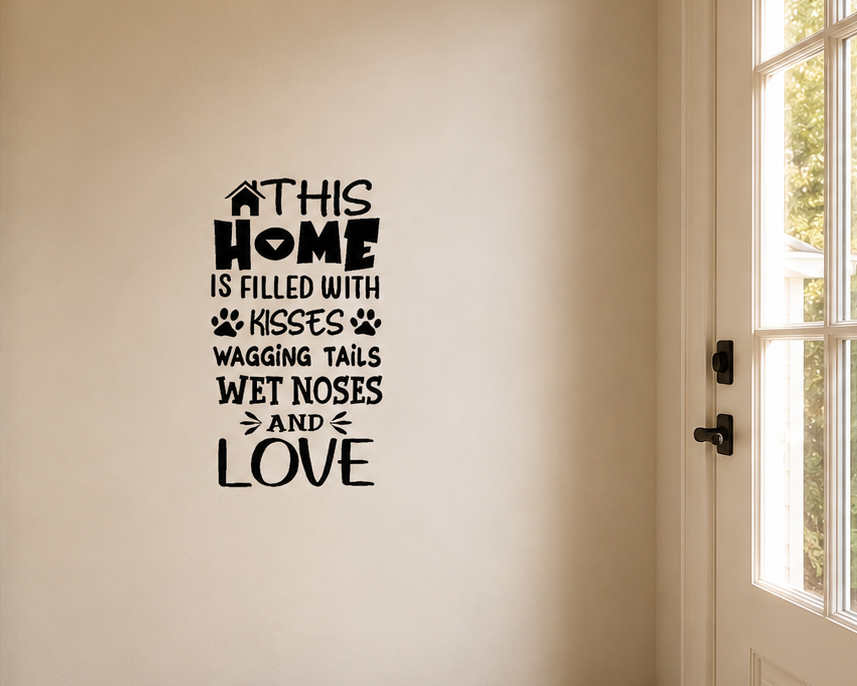 Wagging Tails Wall Decal