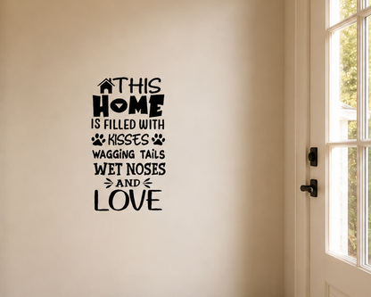 Wagging Tails Wall Decal