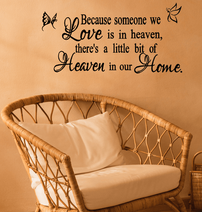 Because Someone We Love Is In Heaven - Two Little Giggles