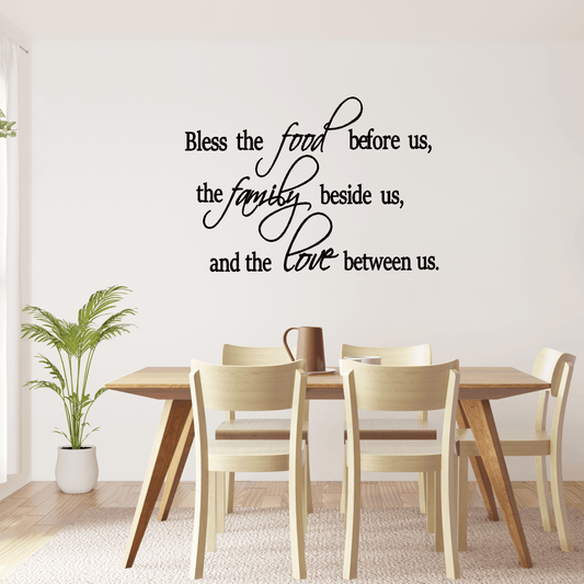 Bless the food before us - Two Little Giggles