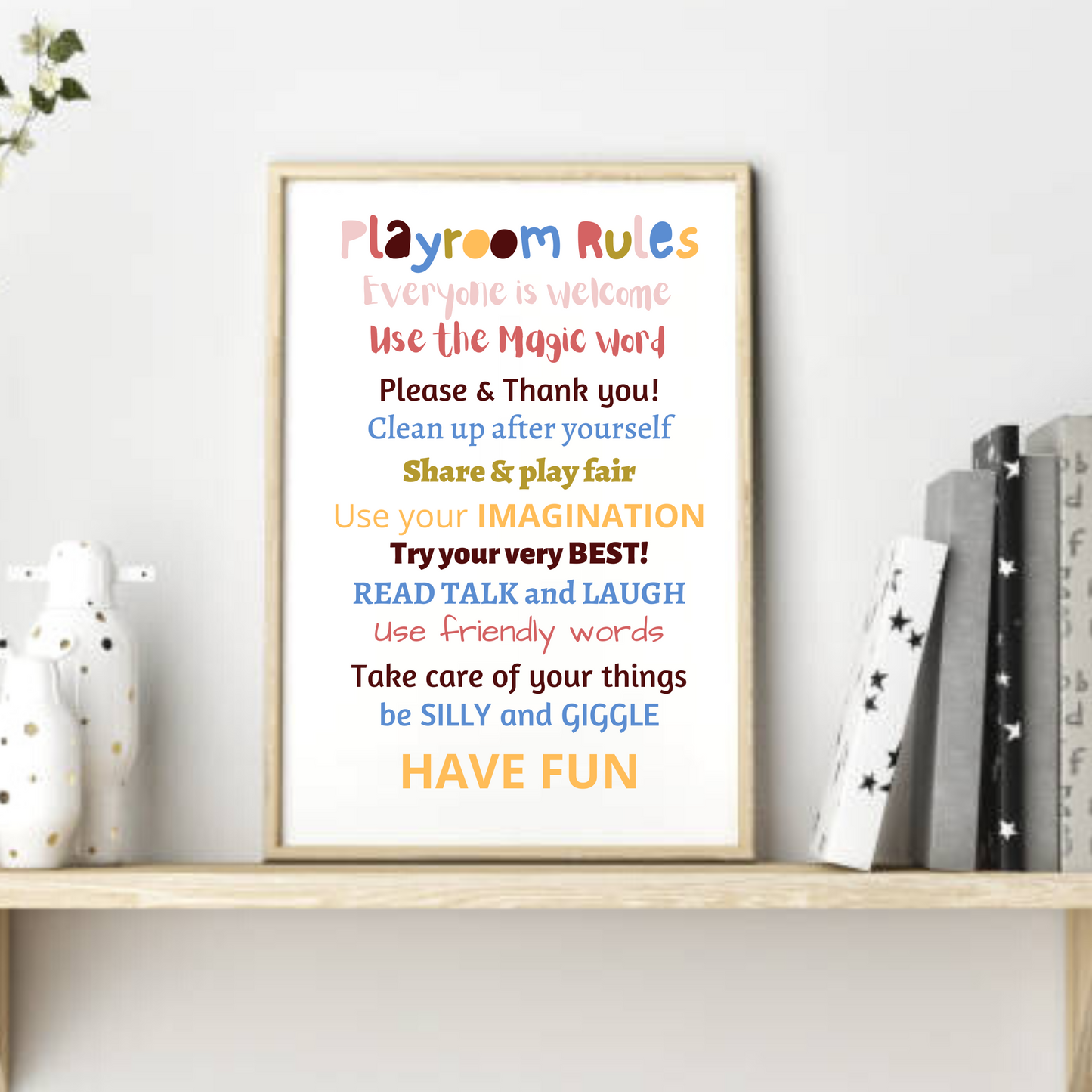 Playroom Rules