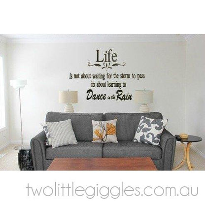 Life - Dance in the Rain - Two Little Giggles